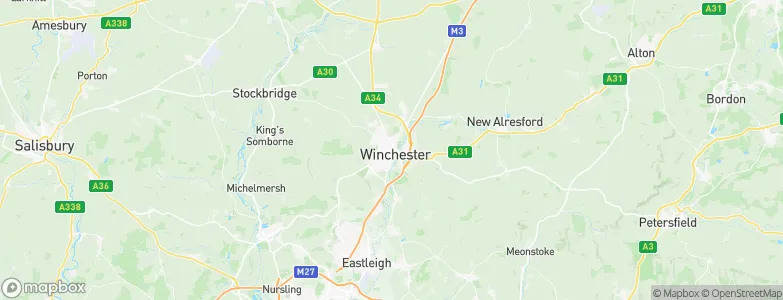 Winchester, United Kingdom Map