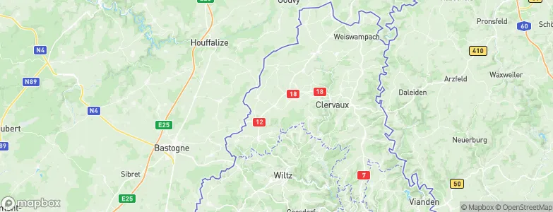 Wincrange, Luxembourg Map