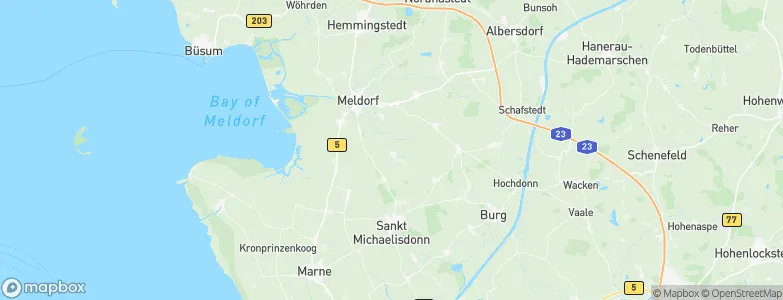 Windbergen, Germany Map