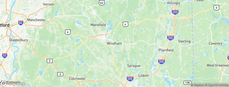 Windham, United States Map