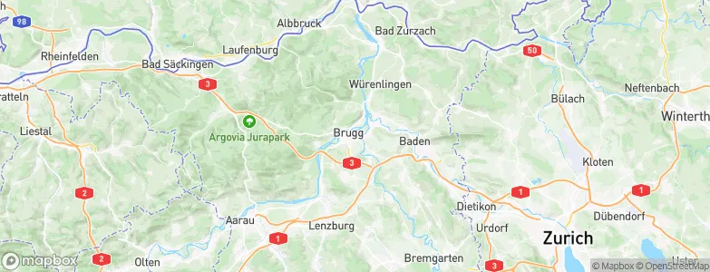 Windisch, Switzerland Map