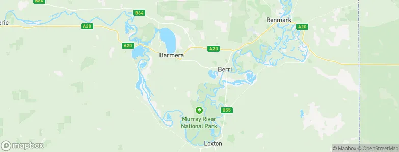 Winkie, Australia Map