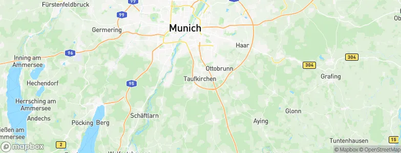 Winning, Germany Map