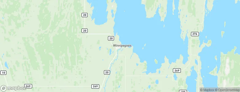 Winnipegosis, Canada Map
