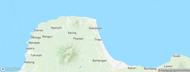 Winong, Indonesia Map
