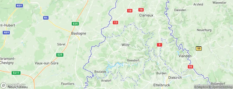 Winseler, Luxembourg Map