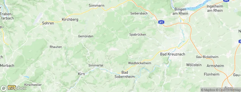 Winterbach, Germany Map