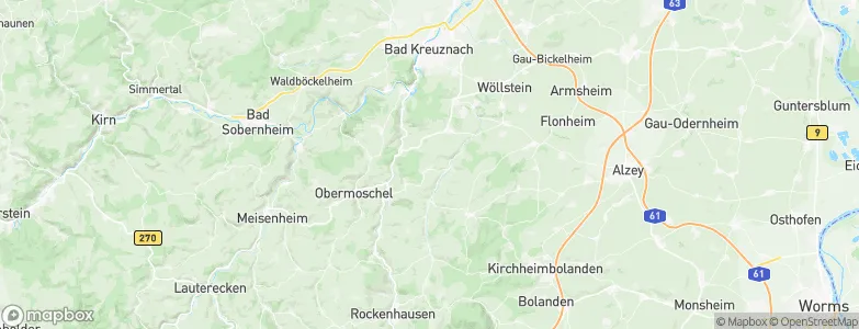 Winterborn, Germany Map