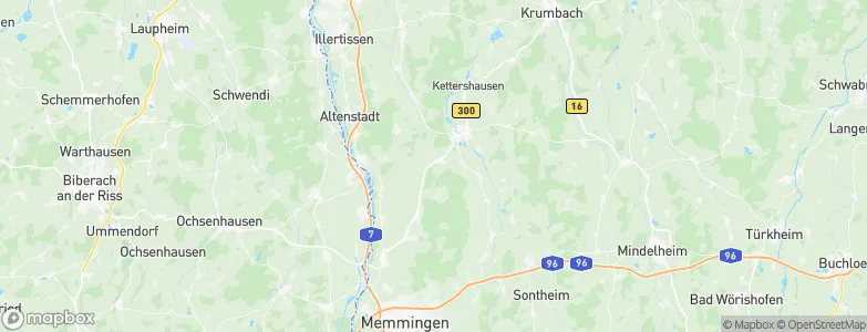 Winterrieden, Germany Map