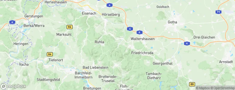 Winterstein, Germany Map