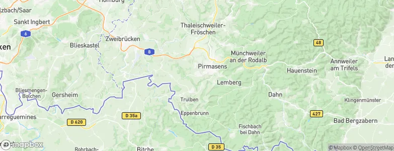 Winzeln, Germany Map
