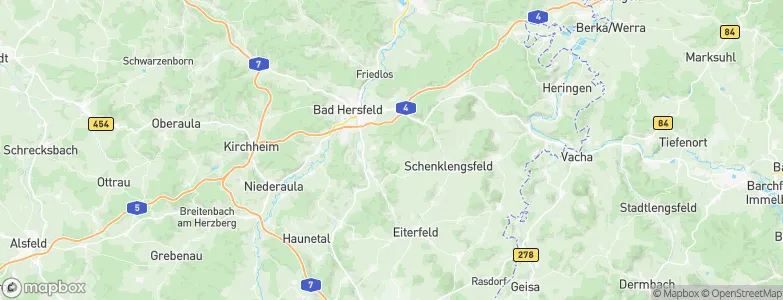 Wippershain, Germany Map