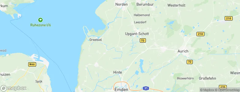 Wirdum, Germany Map