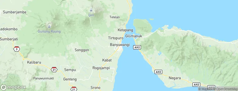 Wirodayan, Indonesia Map