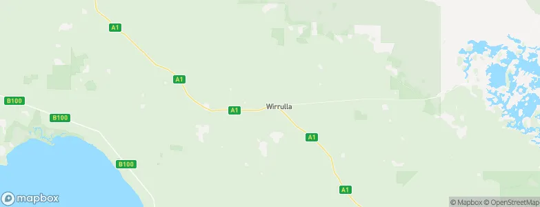 Wirrulla, Australia Map