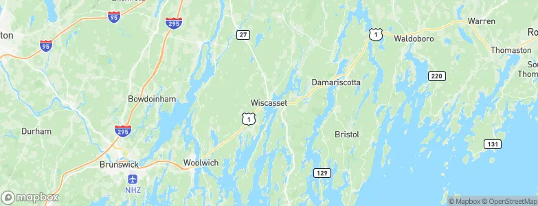 Wiscasset, United States Map
