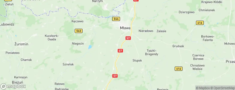 Wiśniewo, Poland Map