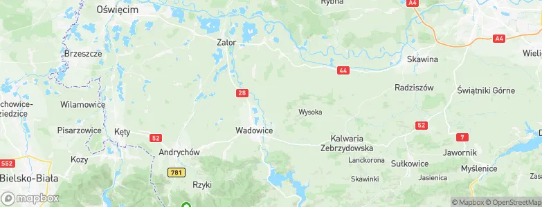Witanowice, Poland Map