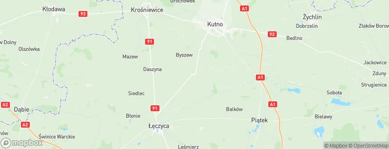 Witonia, Poland Map