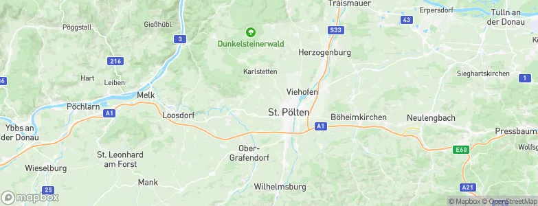Witzendorf, Austria Map