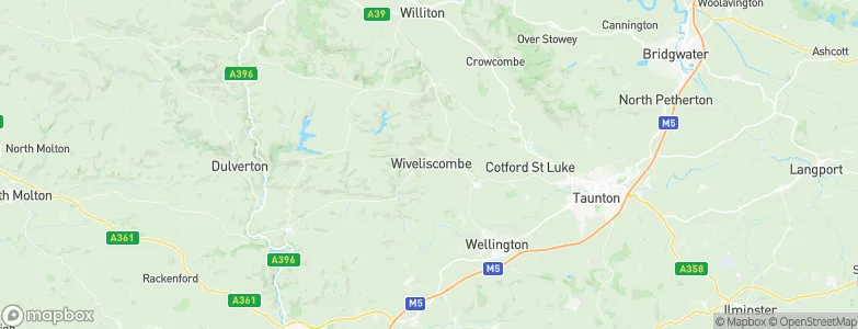 Wiveliscombe, United Kingdom Map