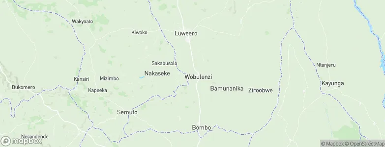Wobulenzi, Uganda Map