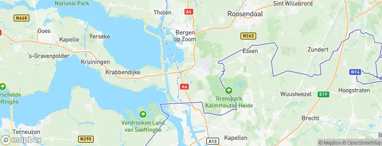 Woensdrecht, Netherlands Map