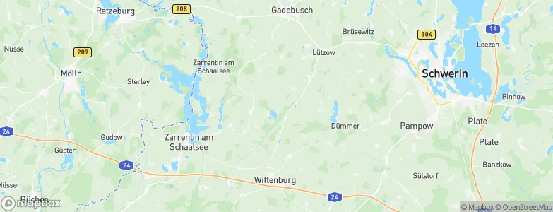 Woez, Germany Map