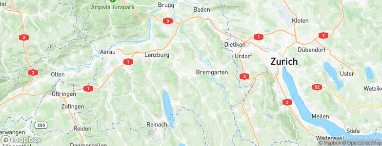 Wohlen, Switzerland Map