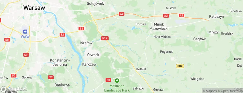 Wola Karczewska, Poland Map