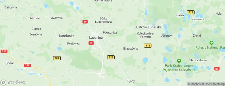 Wola Sernicka, Poland Map