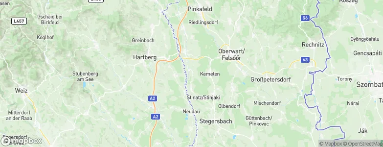 Wolfau, Austria Map