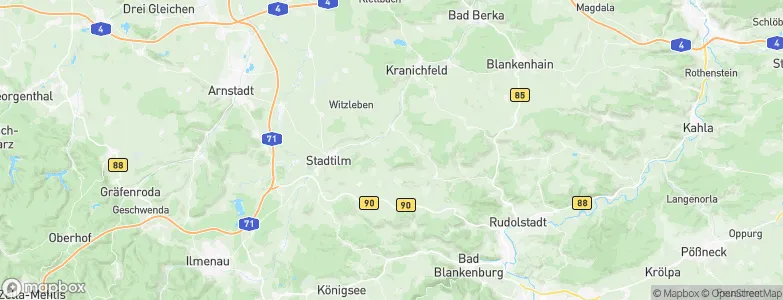 Wolfersdorf, Germany Map