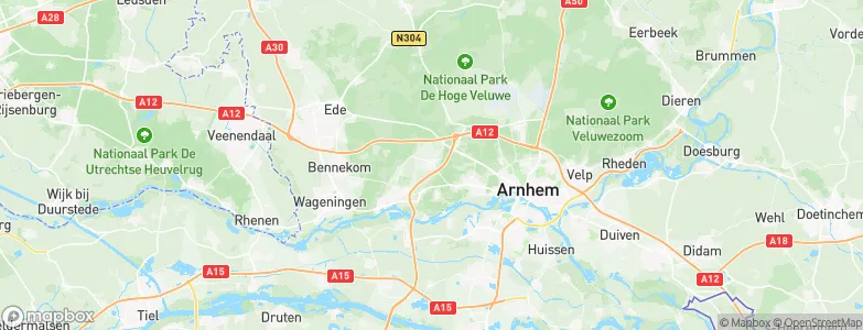 Wolfheze, Netherlands Map