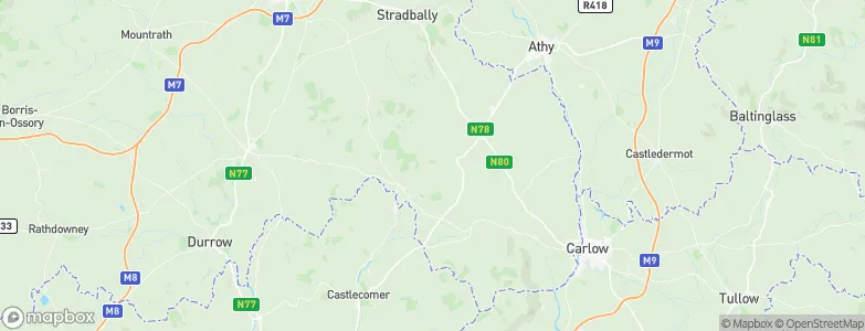 Wolfhill, Ireland Map