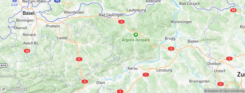 Wölflinswil, Switzerland Map