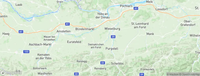 Wolfpassing, Austria Map