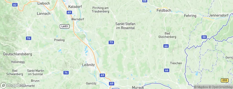 Wolfsberg im Schwarzautal, Austria Map