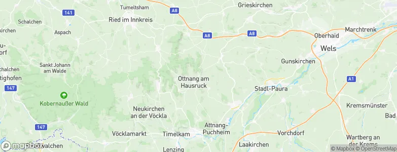 Wolfsegg am Hausruck, Austria Map