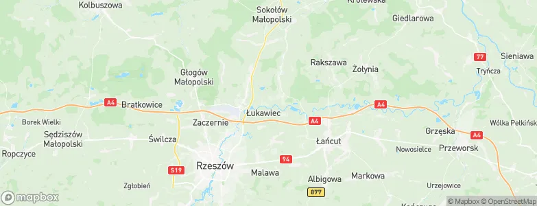 Wólka Podleśna, Poland Map