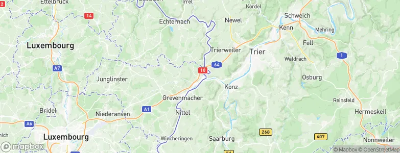 Wollefsmillen, Luxembourg Map