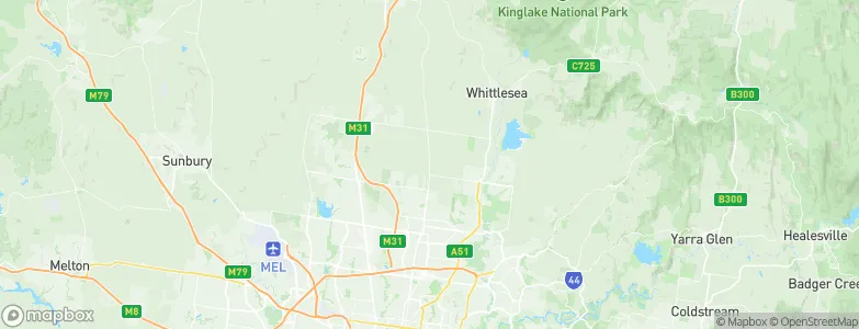 Wollert, Australia Map