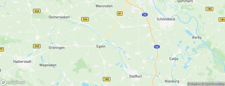 Wolmirsleben, Germany Map