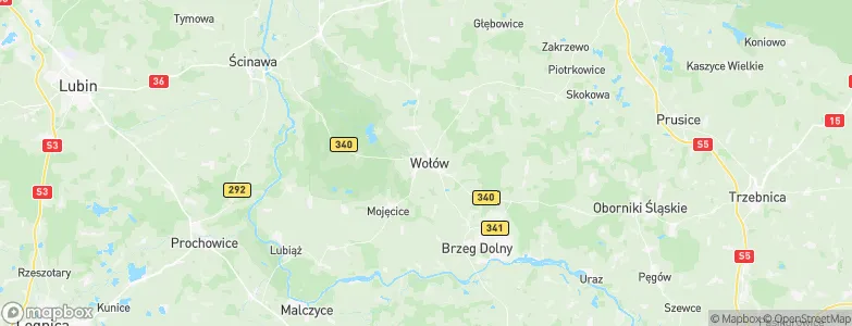 Wołów, Poland Map