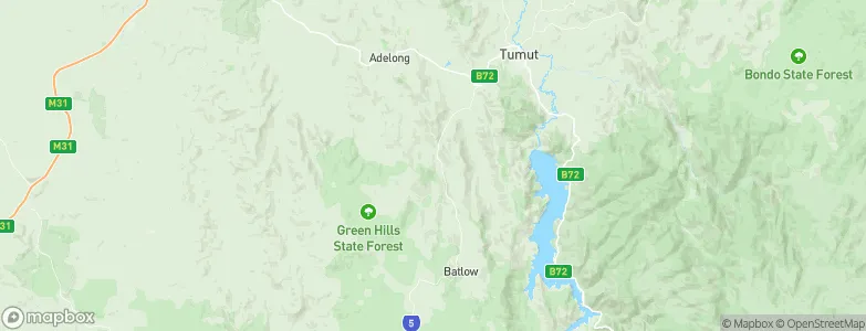 Wondalga, Australia Map
