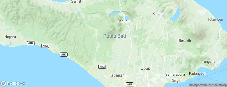 Wongaya Kaja, Indonesia Map