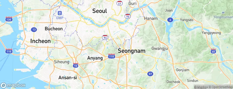 Wonteo, South Korea Map