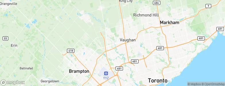 Woodbridge, Canada Map