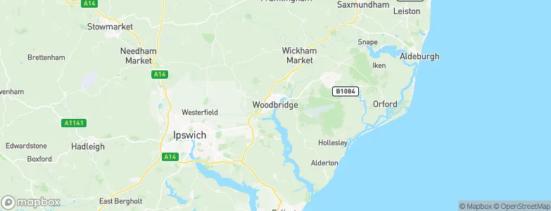 Woodbridge, United Kingdom Map