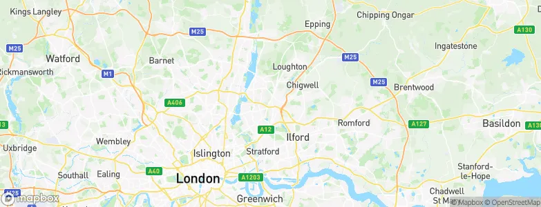 Woodford, United Kingdom Map